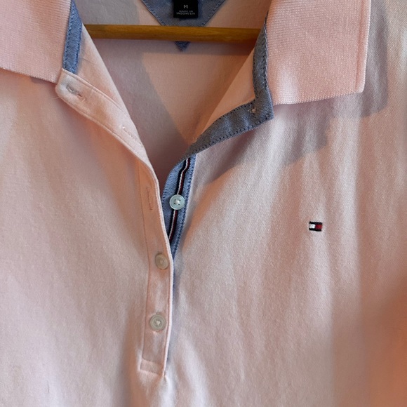Tommy Hilfiger Tops - Tommy Hilfiger Light Pink Polo Shirt